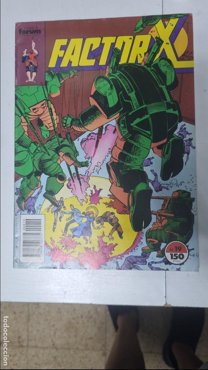 C&oacute;mics: Factor X, n. 19, (150 Ptas), a&ntilde;o 1989, Comics Forum - Foto 1