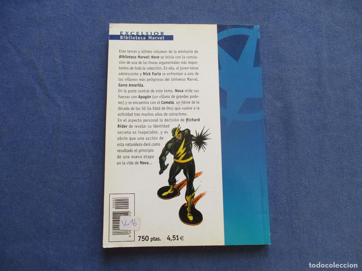 C&oacute;mics: MARVEL / EXCELSIOR &middot; BIBLIOTECA MARVEL: NOVA N.&ordm; 3 - FORUM 2001 - Foto 4