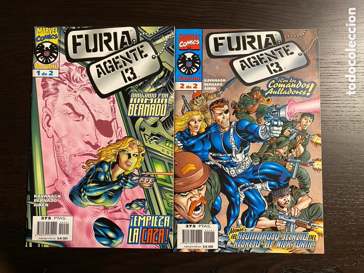 C&oacute;mics: Furia. Agente 13. Completa - Foto 1
