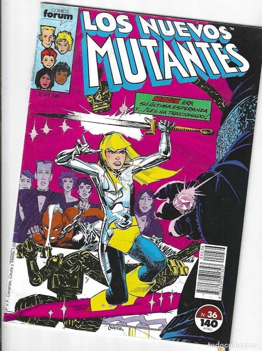 C&oacute;mics: LOS NUEVOS MUTANTES N&ordm; 36 - GRAPA FORUM - ESTADO NORMAL - Foto 1