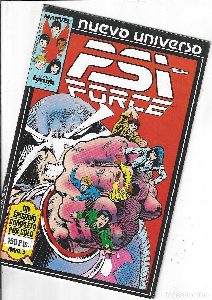 C&oacute;mics: PSI FORCE N&ordm; 3 - GRAPA FORUM - NUEVO UNIVERSO - Foto 1