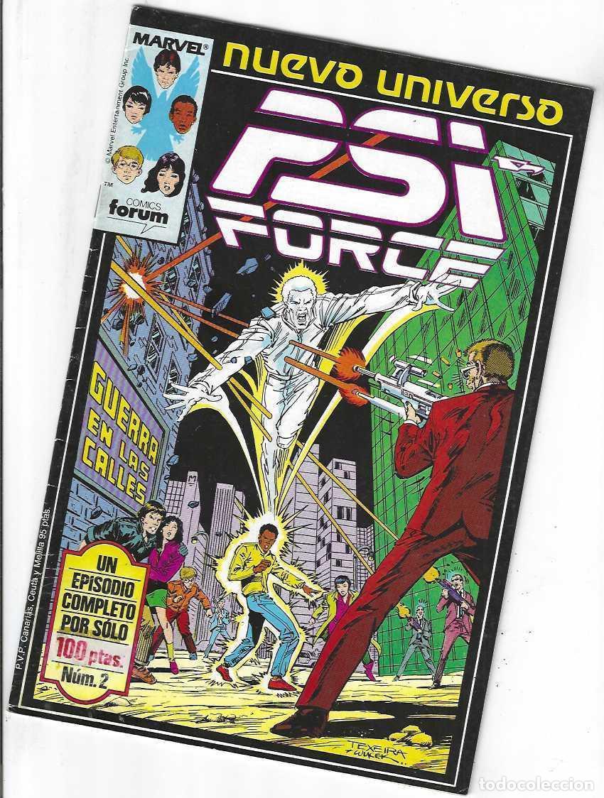 C&oacute;mics: PSI FORCE N&ordm; 2 - GRAPA FORUM - NUEVO UNIVERSO - Foto 1