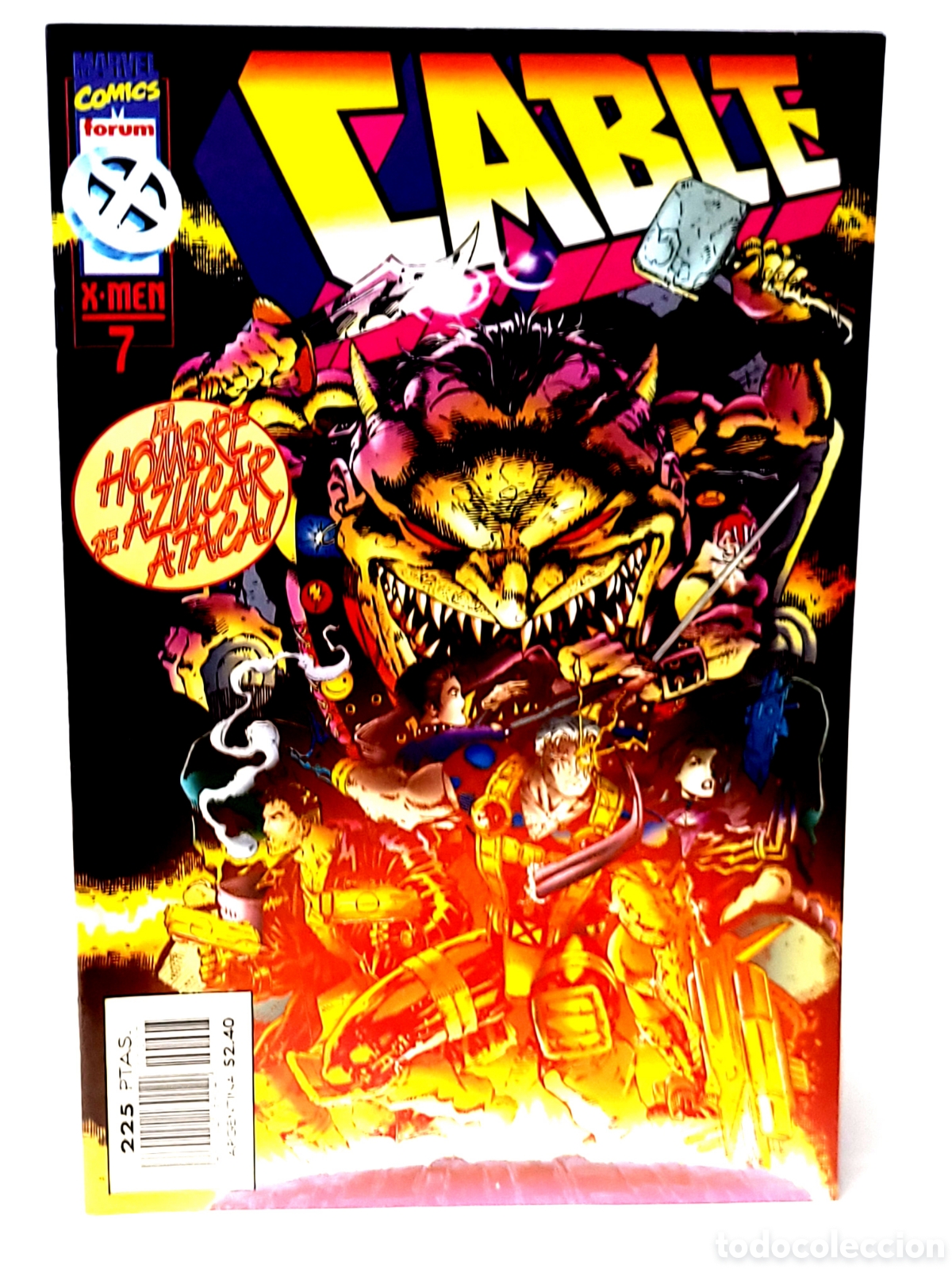 C&oacute;mics: DE KIOSCO CABLE 7 VOL2 FORUM COMICS VOL.2 VOLUMEN GRAPA MARVEL - Foto 1