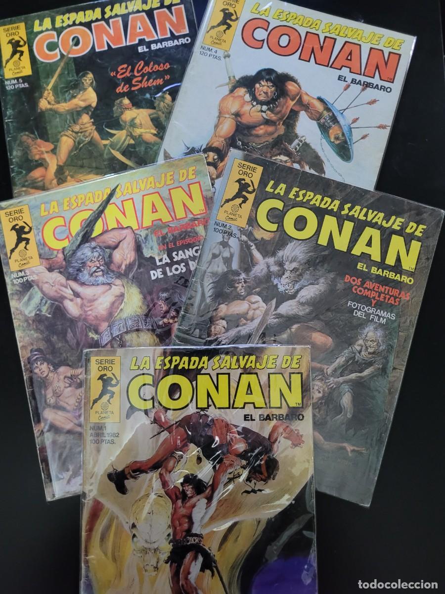 C&oacute;mics: LOTE LA ESPADA SALVAJE DE CONAN VOL.1 [1&ordf; EDICI&Oacute;N] - Foto 1