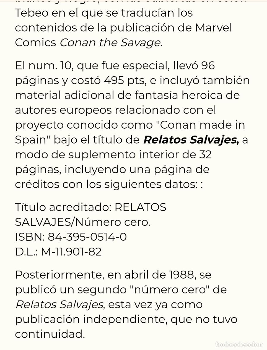 C&oacute;mics: LOTE COMICS LA ESPADA SALVAJE DE CONAN VOL.2 - Foto 11