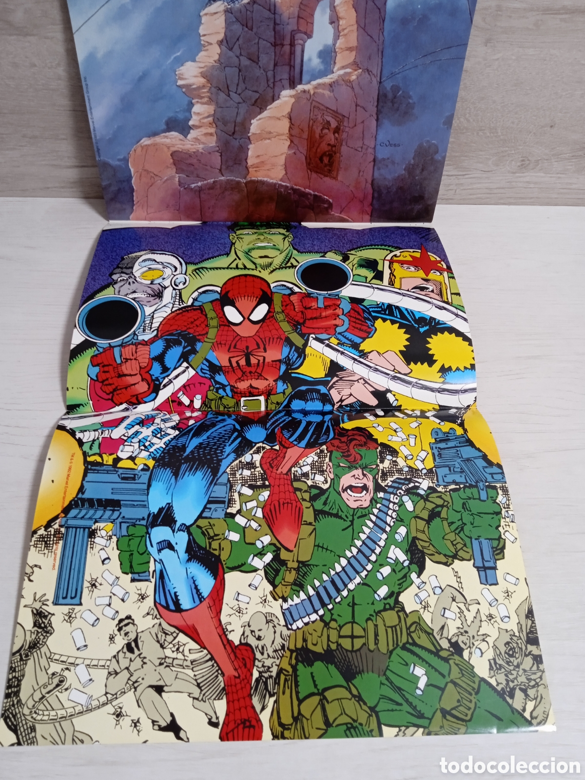 C&oacute;mics: MARVEL POSTER BOOK SPIDERMAN 3 FORUM 30 ANIVERSARIO - Foto 3