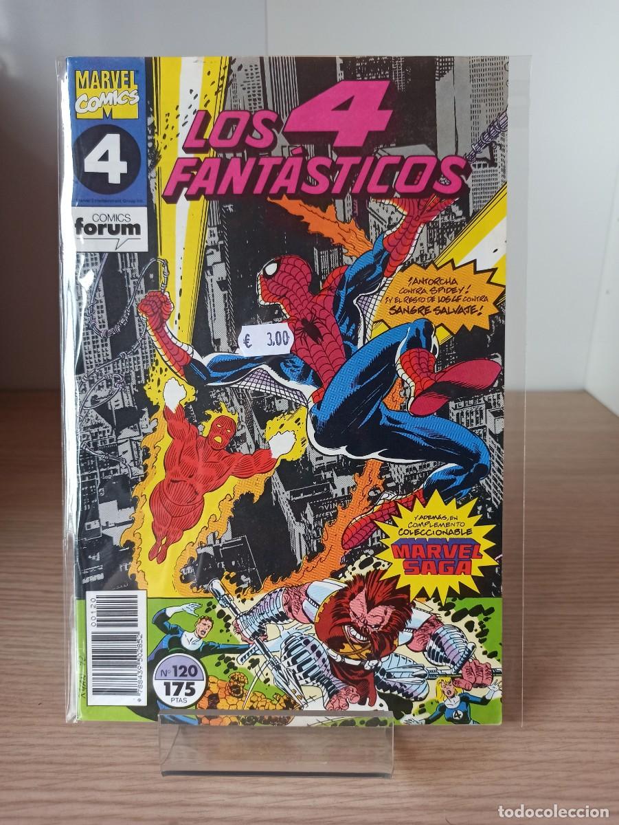 C&oacute;mics: LOS 4 FANTASTICOS (Ed. Comics F&oacute;rum) N&ordm; 120 - Foto 1