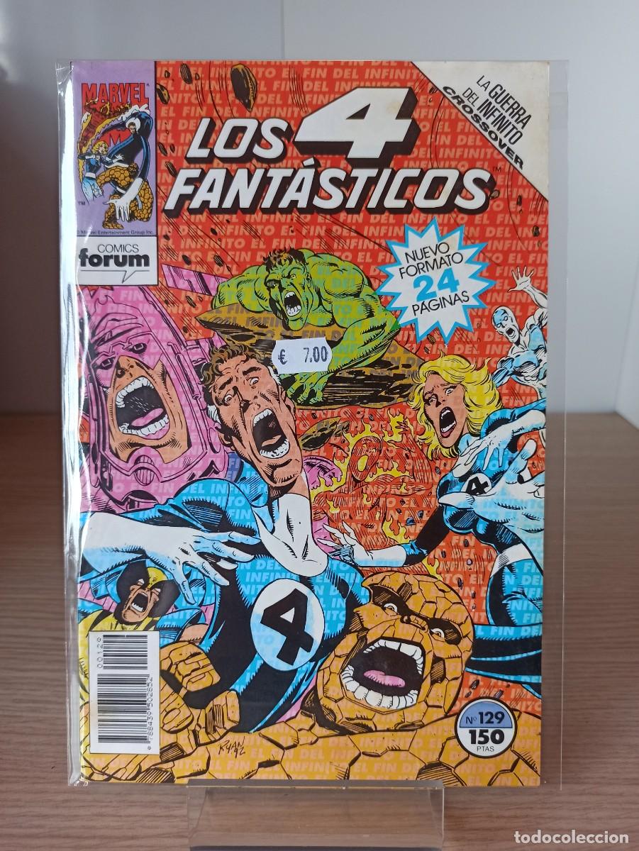 C&oacute;mics: LOS 4 FANTASTICOS (Ed. Comics F&oacute;rum) N&ordm; 129 - Foto 1