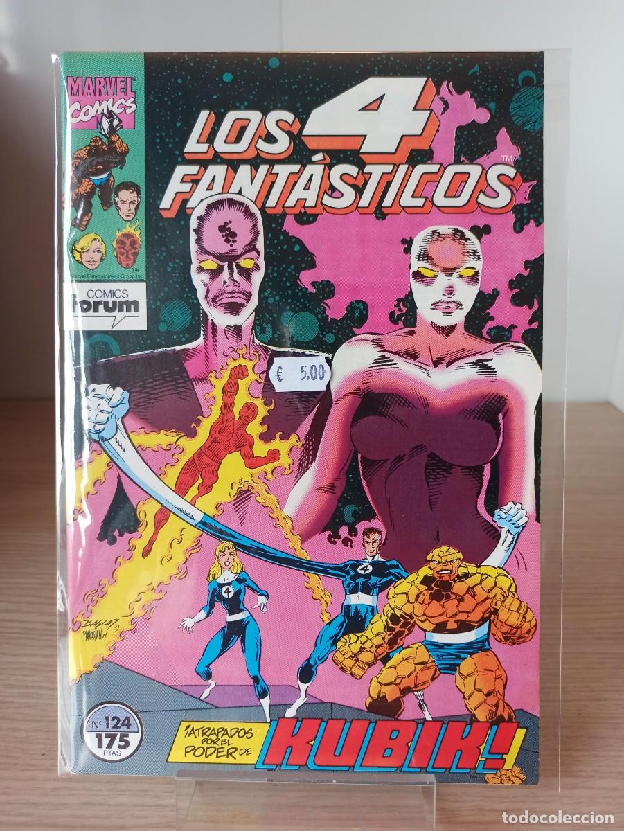 C&oacute;mics: LOS 4 FANTASTICOS (Ed. Comics F&oacute;rum) N&ordm; 124 - Foto 1