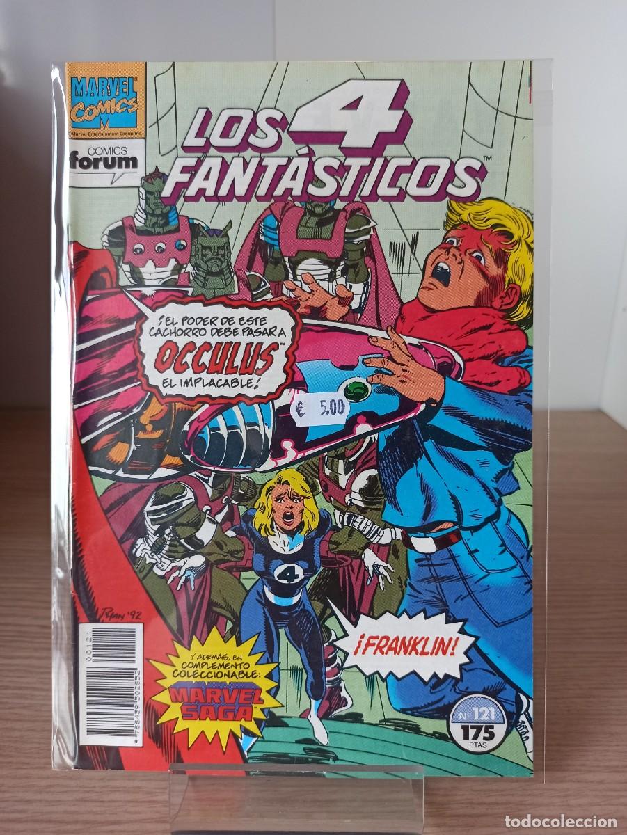 C&oacute;mics: LOS 4 FANTASTICOS (Ed. Comics F&oacute;rum) N&ordm; 121 - Foto 1
