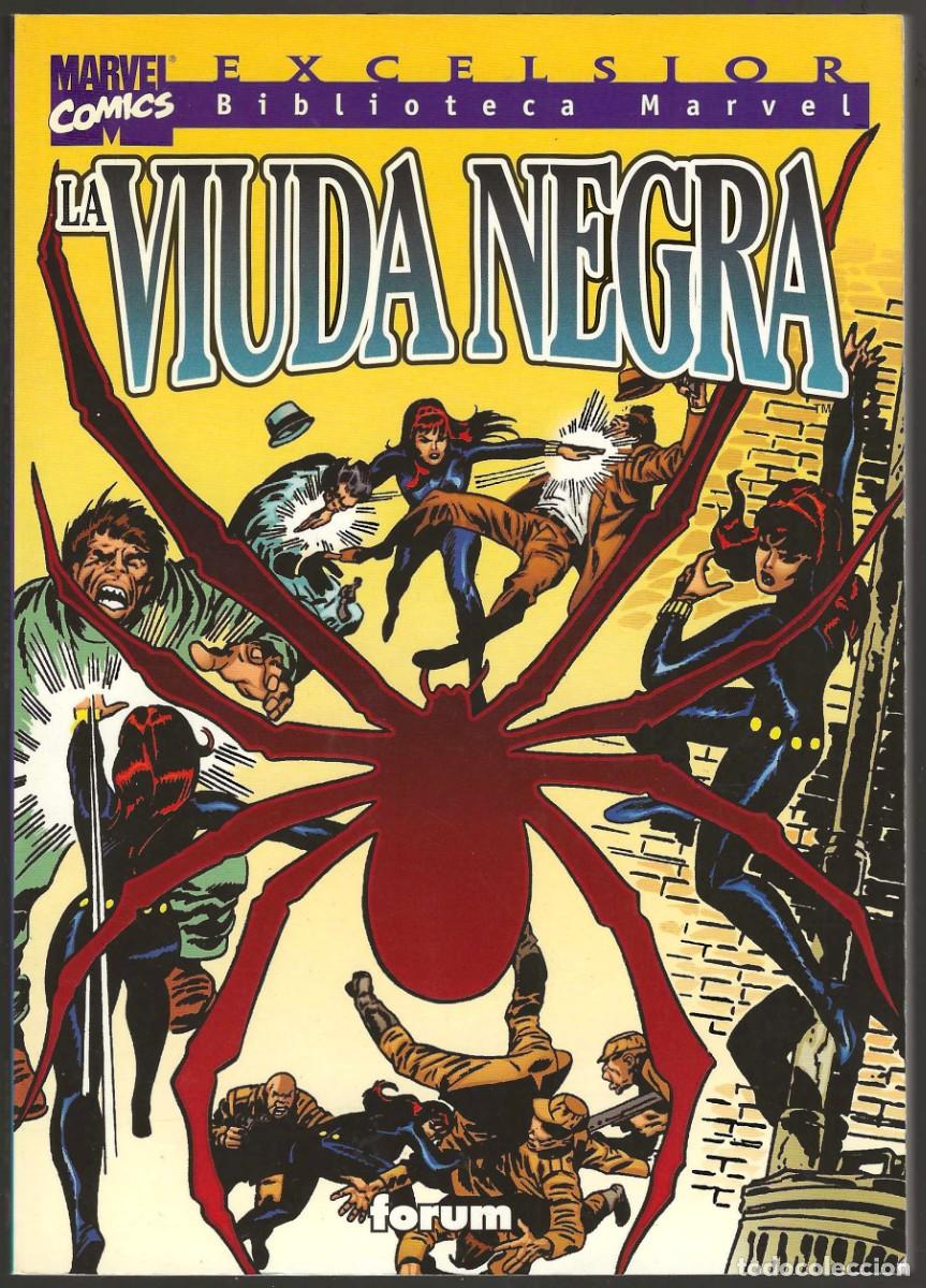 C&oacute;mics: BIBLIOTECA MARVEL -- LA VIUDA NEGRA - Foto 1