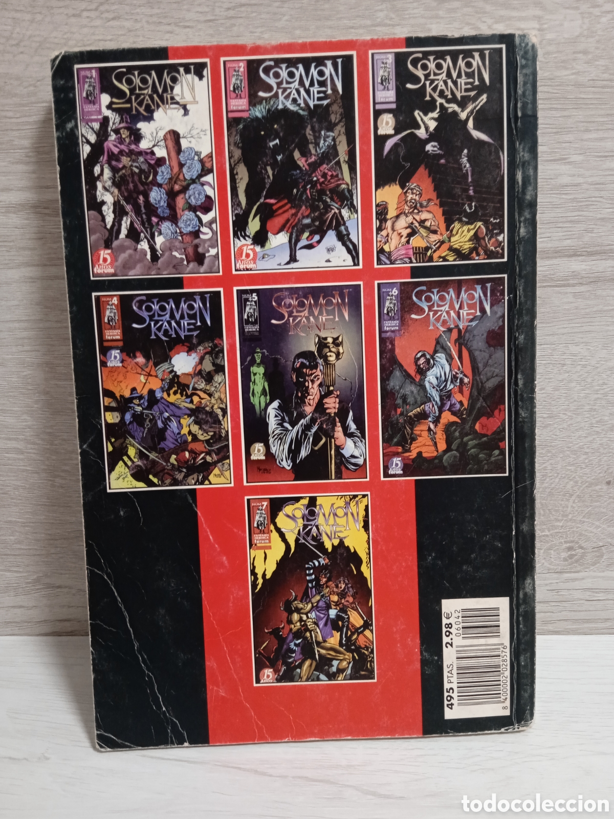 C&oacute;mics: SOLOMON KANE. OBRA COMPLETA. FORUM. N&ordm; DE 1 AL 7 - Foto 2