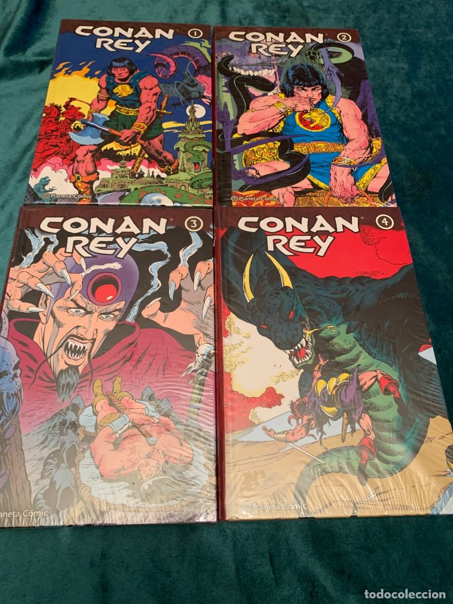 C&oacute;mics: COMICS; &laquo;CONAN REY&raquo; INTEGRAL TOMOS 1-2-3-4 NUEVOS - Foto 1