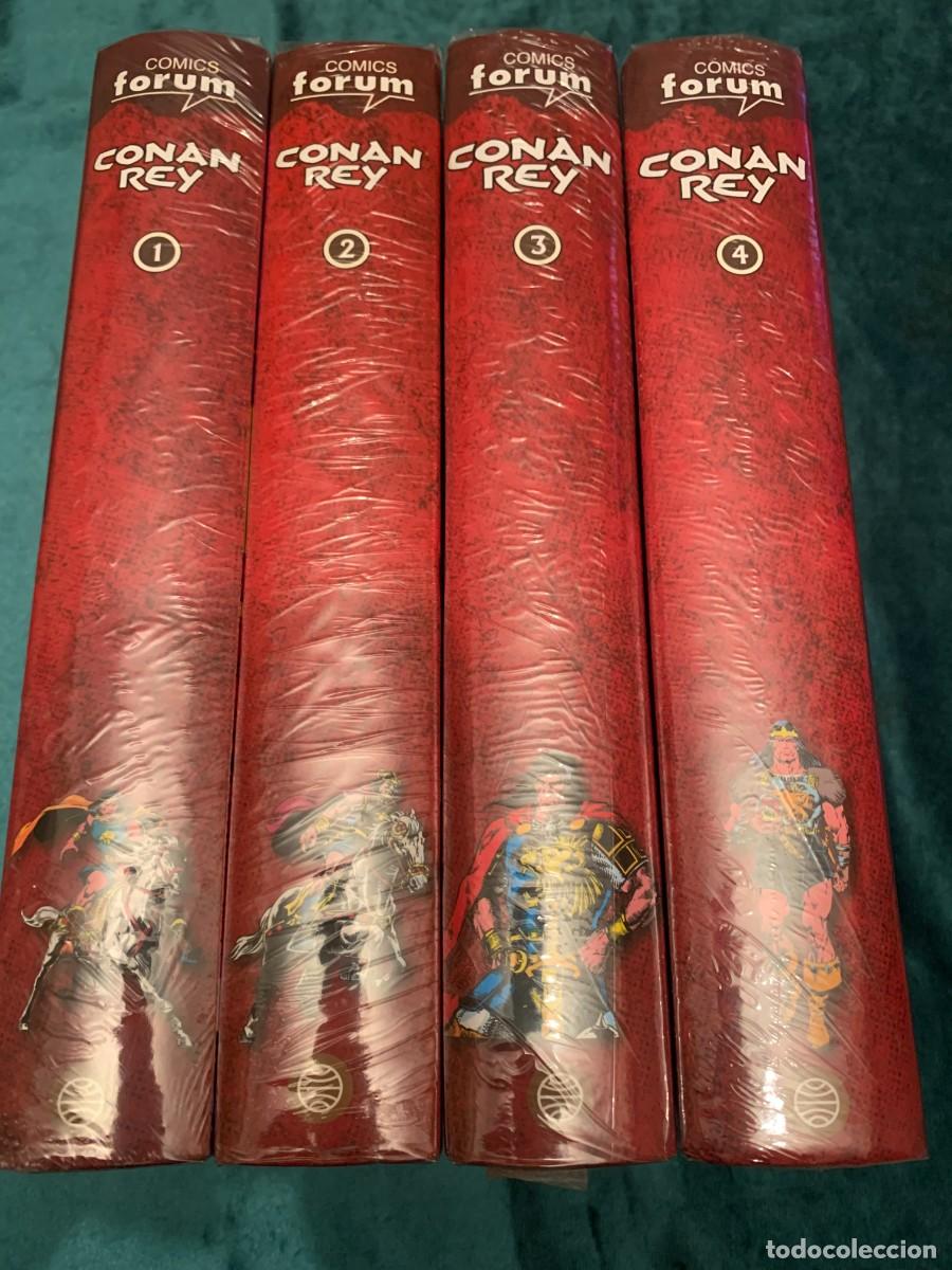 C&oacute;mics: COMICS; &laquo;CONAN REY&raquo; INTEGRAL TOMOS 1-2-3-4 NUEVOS - Foto 2
