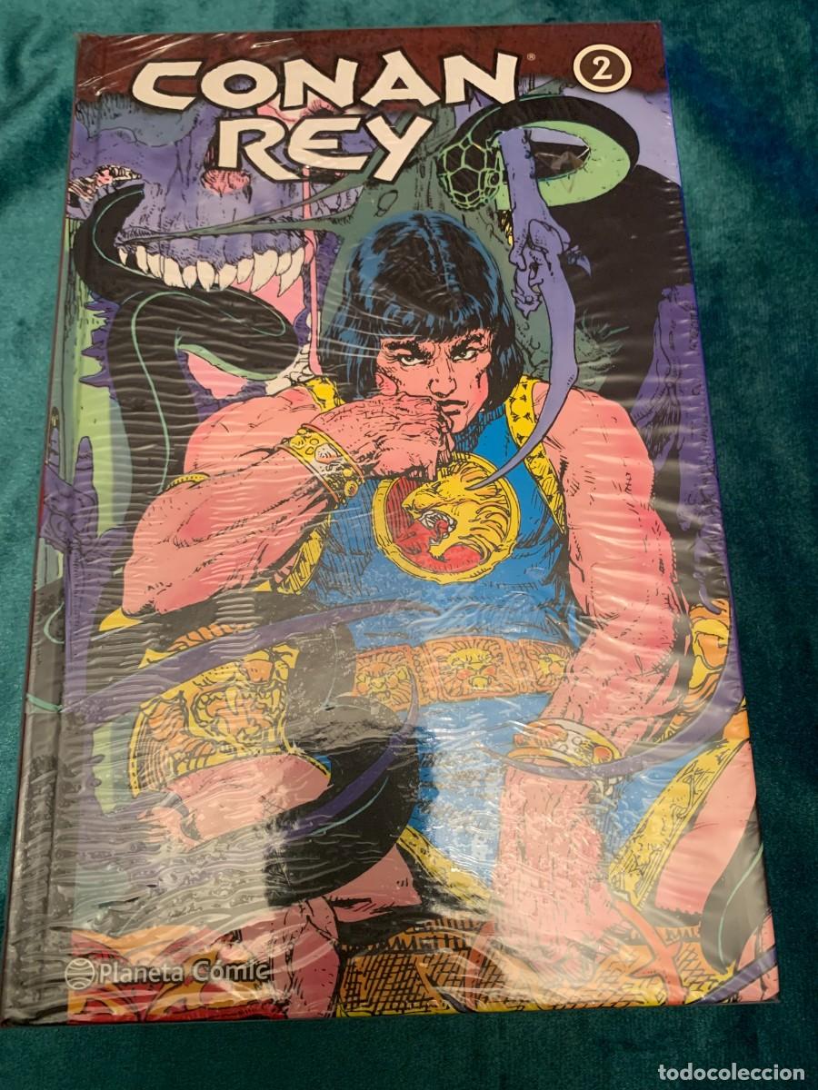 C&oacute;mics: COMICS; &laquo;CONAN REY&raquo; INTEGRAL TOMOS 1-2-3-4 NUEVOS - Foto 10