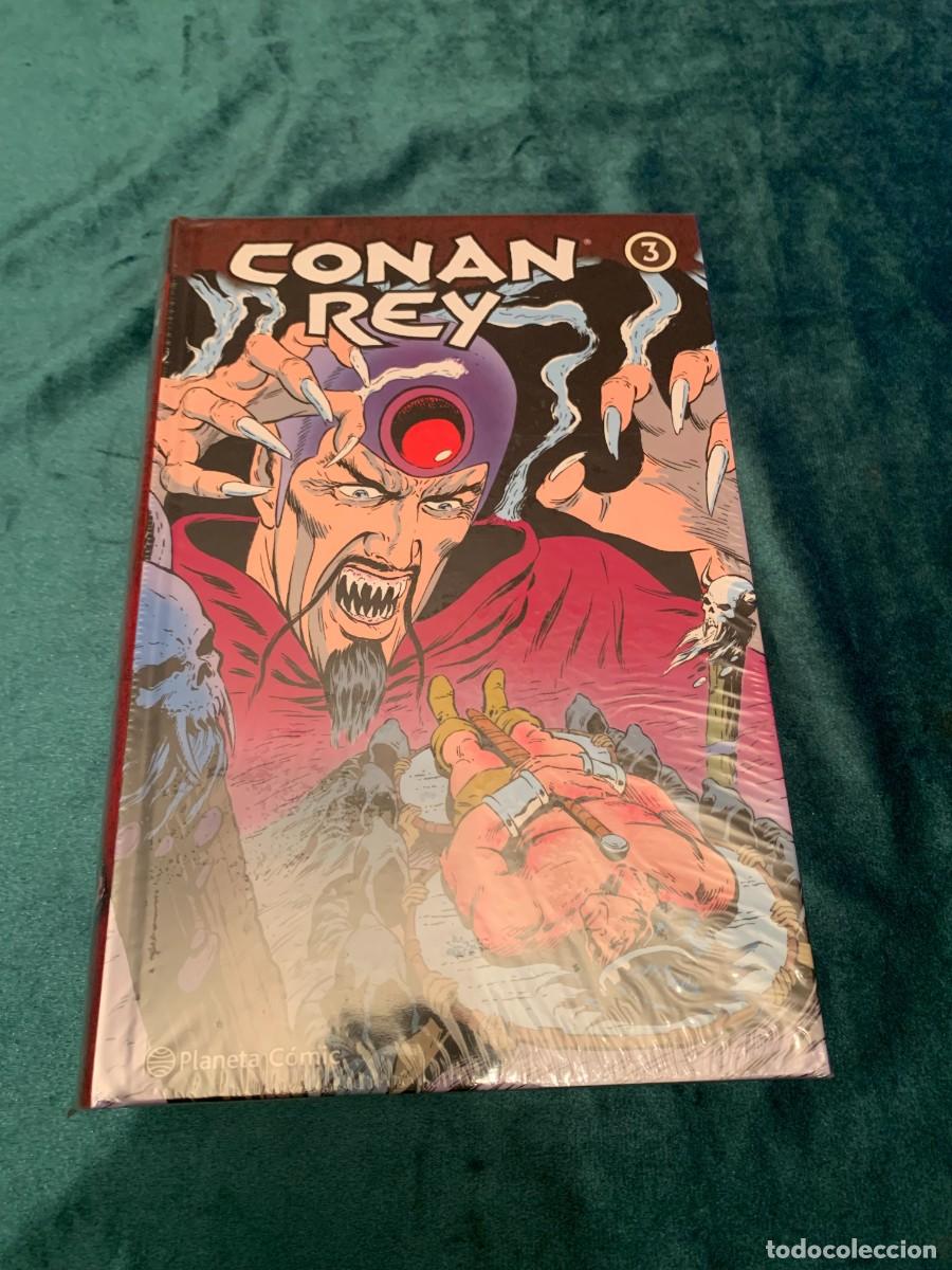 C&oacute;mics: COMICS; &laquo;CONAN REY&raquo; INTEGRAL TOMOS 1-2-3-4 NUEVOS - Foto 13