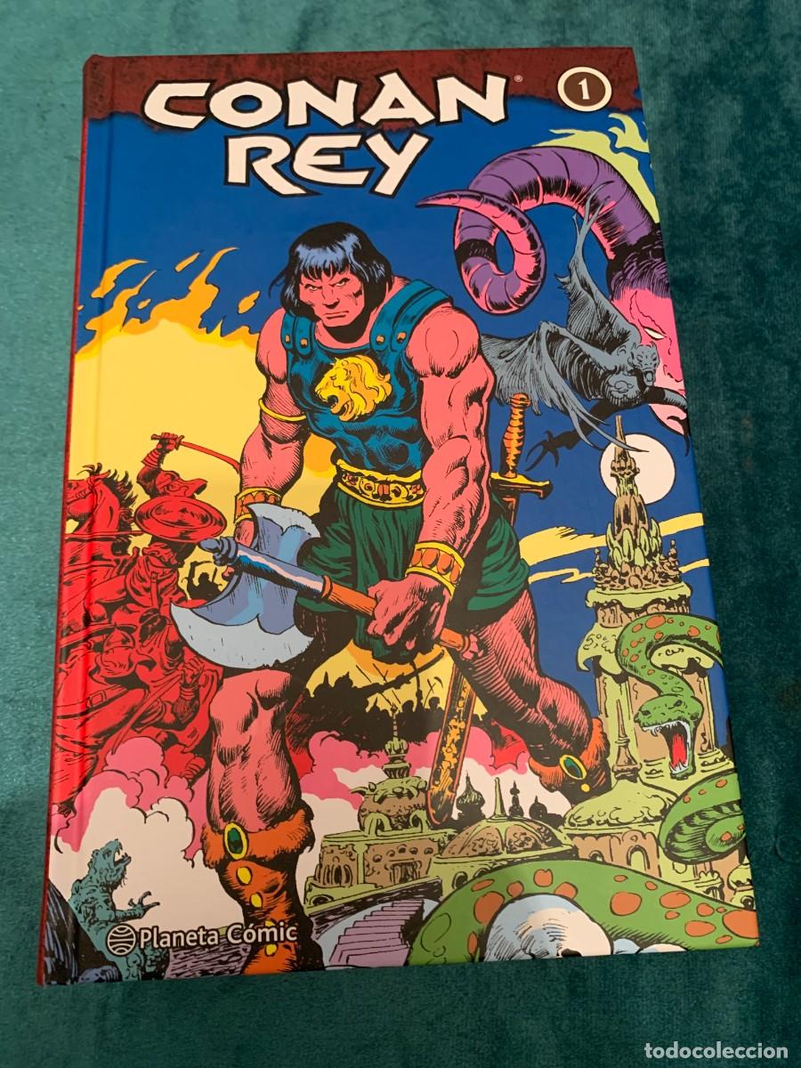 C&oacute;mics: COMICS; &laquo;CONAN REY&raquo; INTEGRAL TOMOS 1-2-3-4 NUEVOS - Foto 20