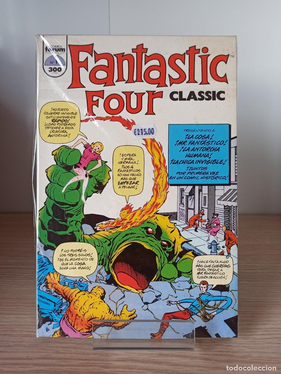 C&oacute;mics: FANTASTIC FOUR CLASSIC (Ed. Comics Forum) N&ordm; 1 al 5 - Foto 1