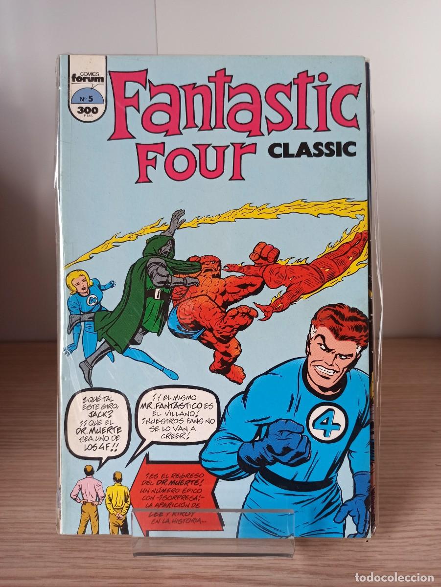 C&oacute;mics: FANTASTIC FOUR CLASSIC (Ed. Comics Forum) N&ordm; 1 al 5 - Foto 2