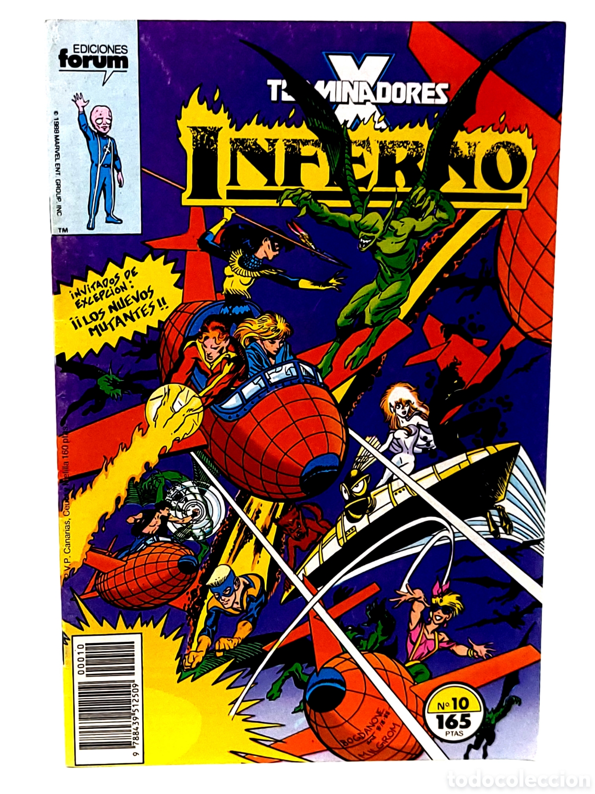 C&oacute;mics: MUY BUEN ESTADO INFERNO 10 FORUM COMICS MARVEL GRAPA - Foto 1