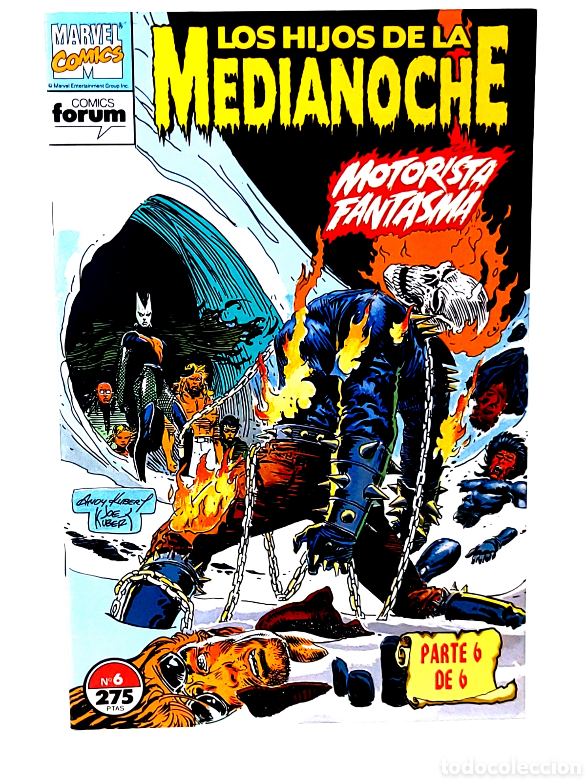 C&oacute;mics: DE KIOSCO LOS HIJOS DE LA MEDIANOCHE 6 FORUM COMICS MARVEL GRAPA - Foto 1
