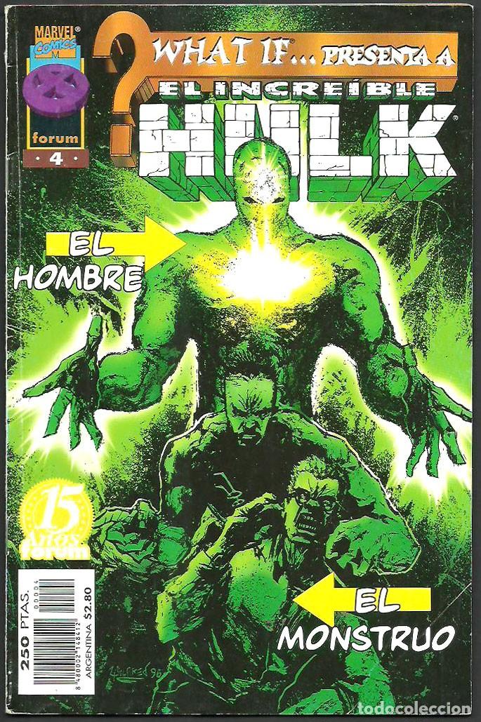 C&oacute;mics: Comics What if... Presenta a El Increible Hulk n&ordm; 4 Forum. Planeta. DC Comics 1996 - Foto 1
