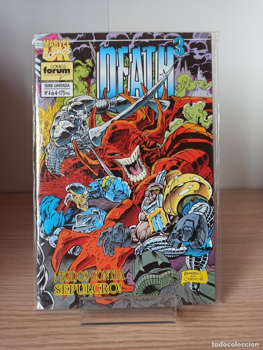 C&oacute;mics: DEATH 3 (Ed. Comics Forum) N&ordm; 1 a 4 (Serie limitada completa) a&ntilde;o 1994 - Foto 2