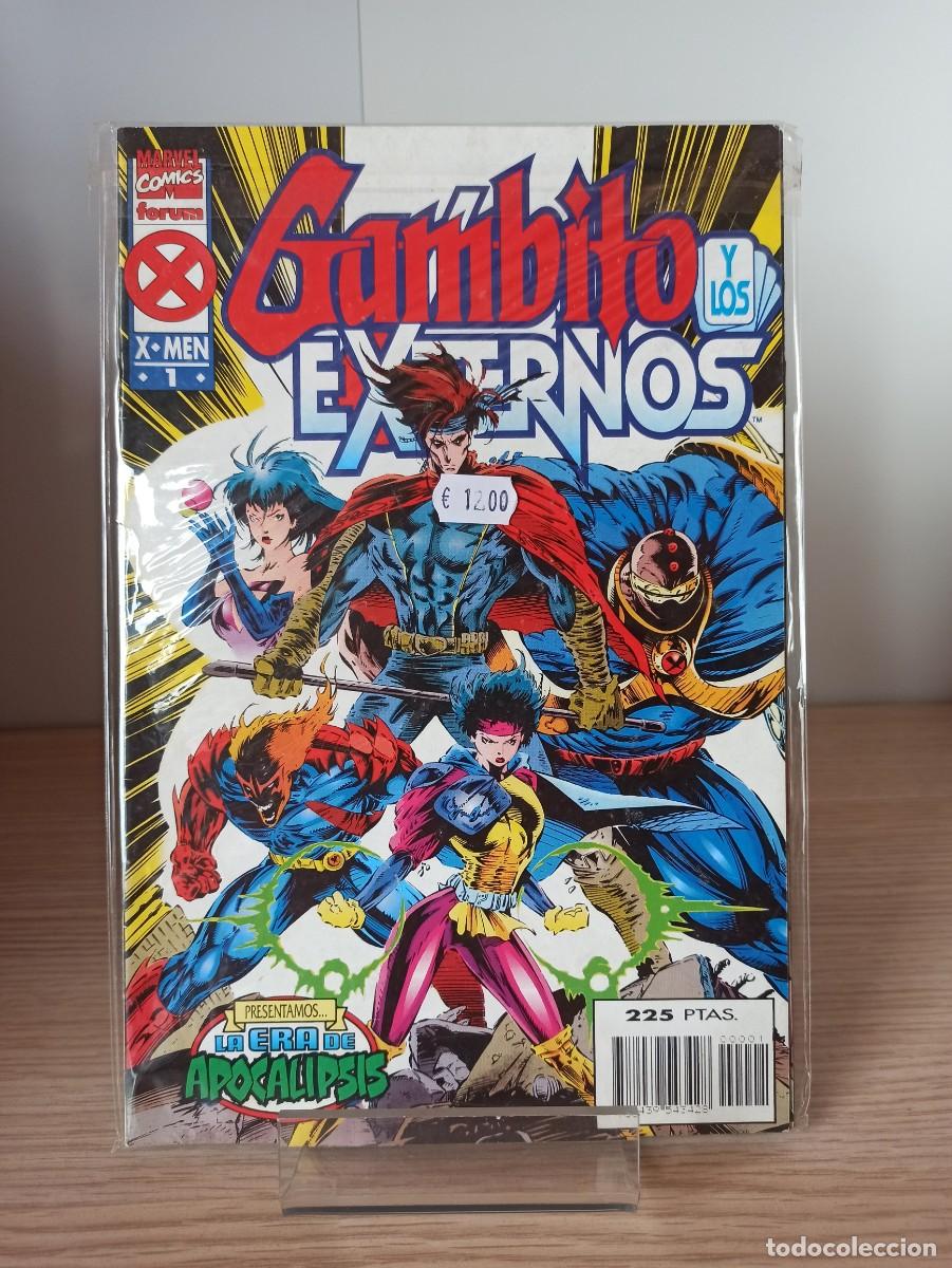 C&oacute;mics: GAMBITO Y LOS EXTERNOS (Ed. Comics Forum) N&ordm; 1 a 4 (lote) - Foto 1