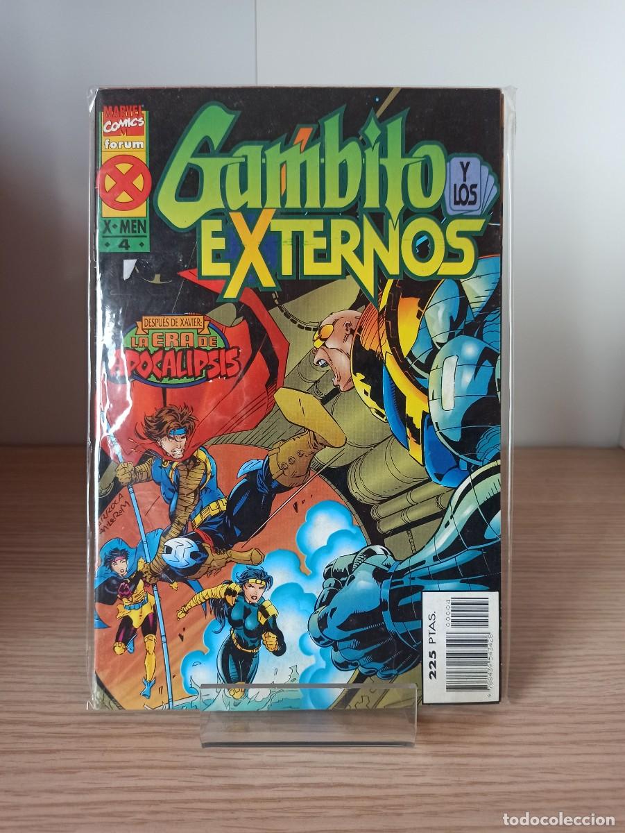C&oacute;mics: GAMBITO Y LOS EXTERNOS (Ed. Comics Forum) N&ordm; 1 a 4 (lote) - Foto 2