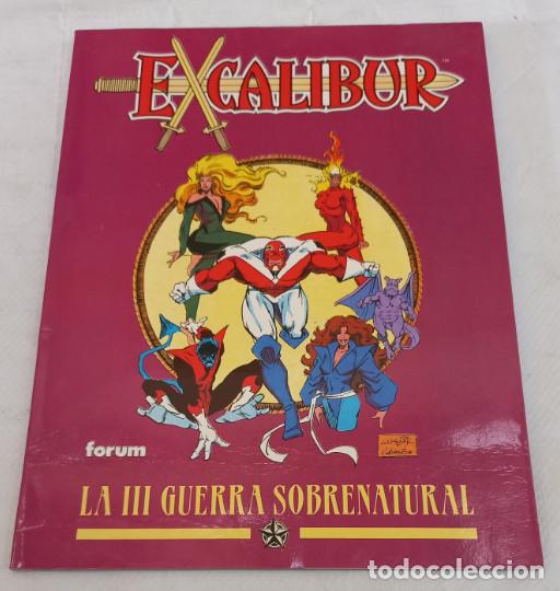 C&oacute;mics: COMIC, EXCALIBUR III GUERRA SOBRENATURAL, FORUM 1993 - Foto 1