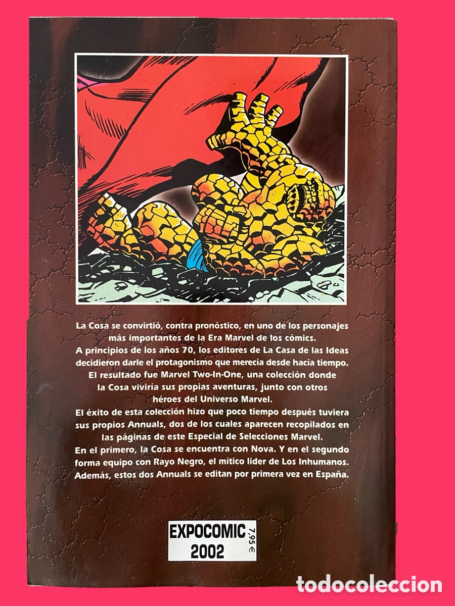 C&oacute;mics: C&oacute;mic: Selecciones Marvel La Cosa. Nova y Rayo Negro. Editorial: C&oacute;mics Forum. - Foto 3