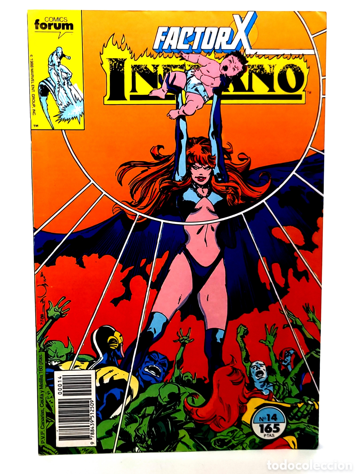 C&oacute;mics: EXCELENTE ESTADO INFERNO 14 FORUM COMICS GRAPA MARVEL - Foto 1