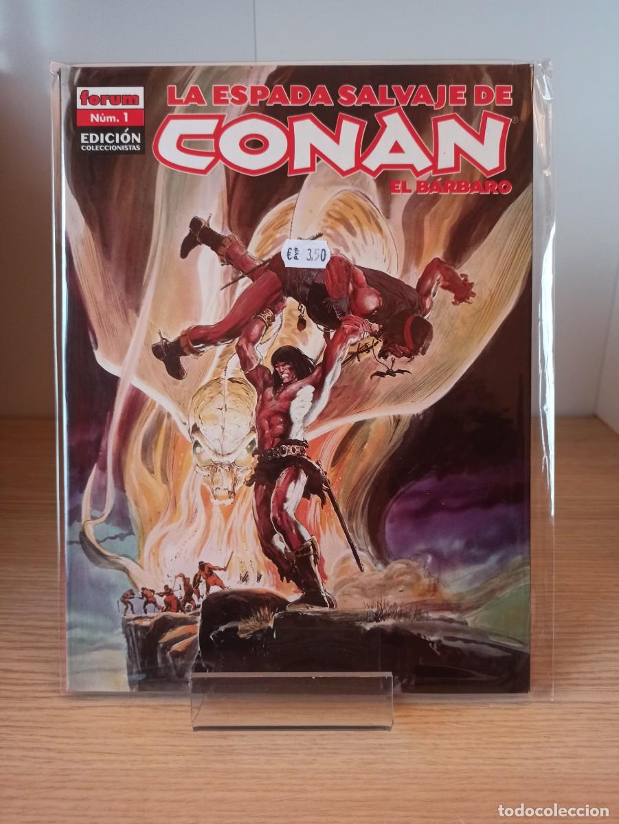 C&oacute;mics: LA ESPADA SALVAJE DE CONAN EL BARBARO (Ed. Comics Forum) N&ordm; 1 - Foto 1