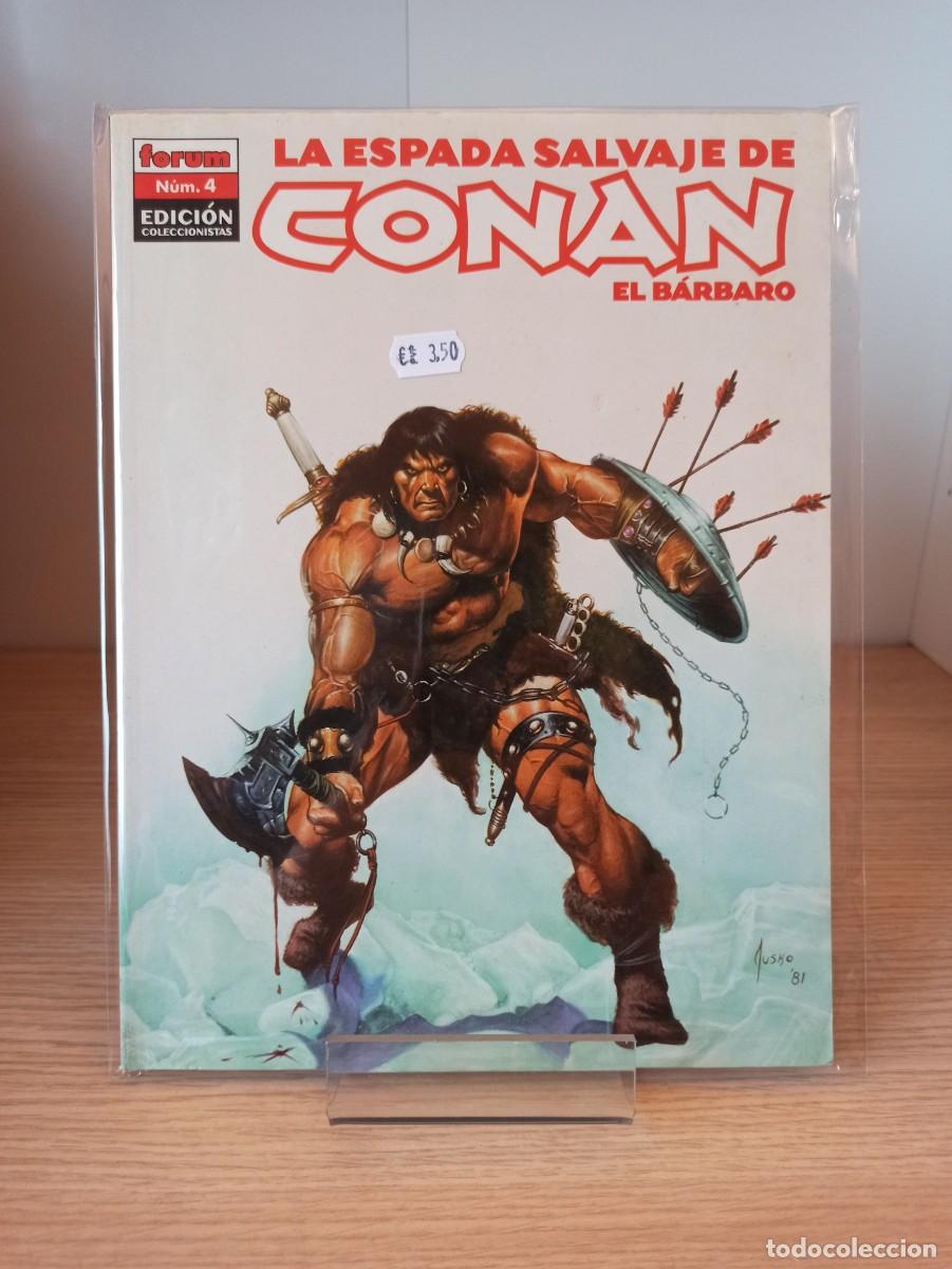C&oacute;mics: LA ESPADA SALVAJE DE CONAN EL BARBARO (Ed. Comics Forum) N&ordm; 4 - Foto 1