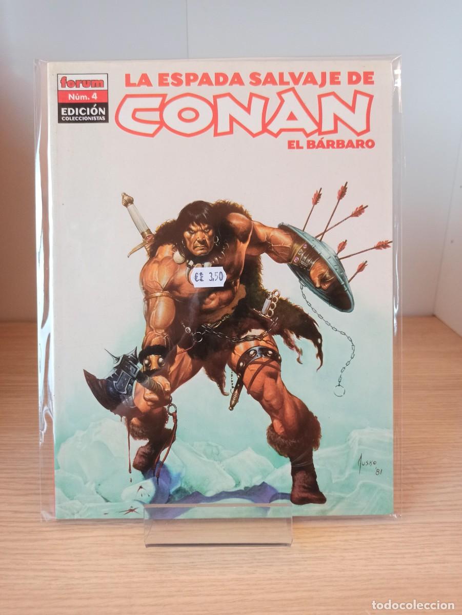 C&oacute;mics: LA ESPADA SALVAJE DE CONAN EL BARBARO (Ed. Comics Forum) N&ordm; 4 - Foto 1