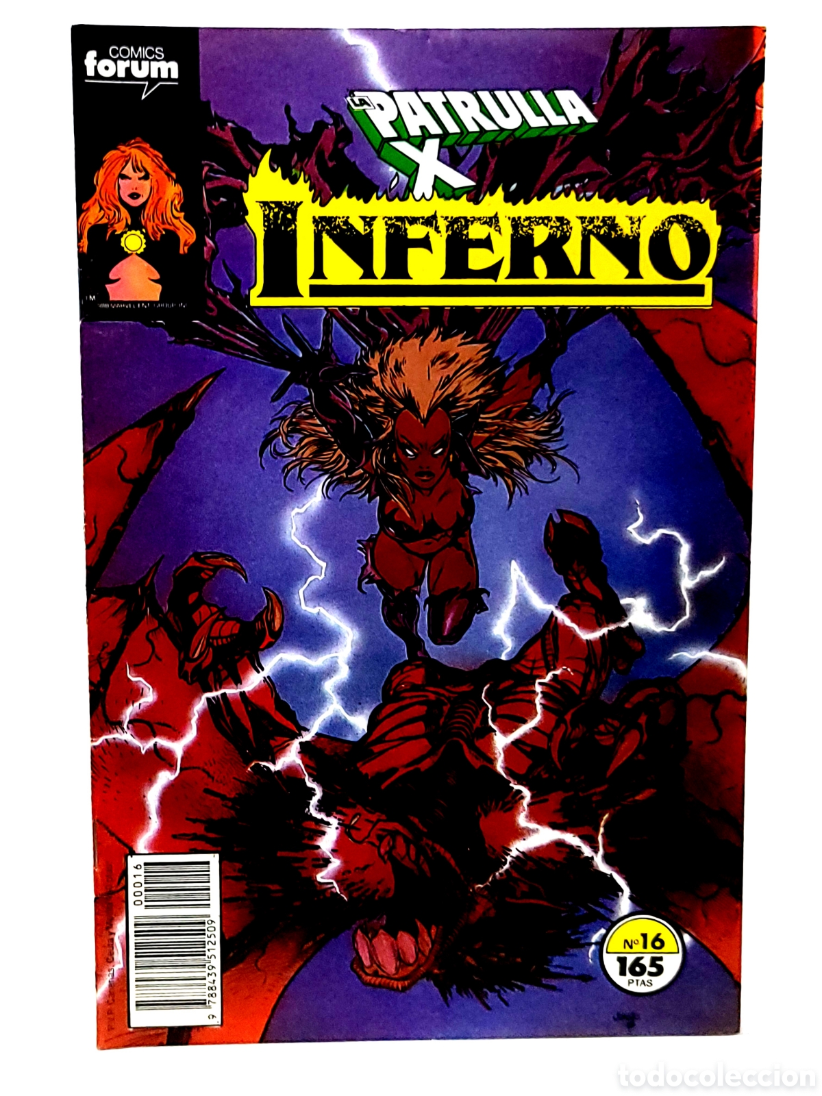 C&oacute;mics: EXCELENTE ESTADO INFERNO 16 FORUM COMICS GRAPA MARVEL - Foto 1