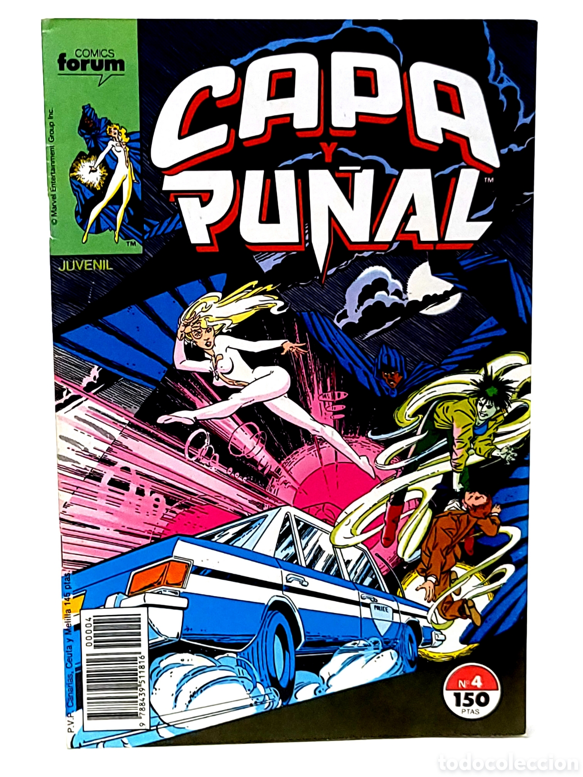 C&oacute;mics: CASI EXCELENTE ESTADO CAPA Y PU&Ntilde;AL 4 FORUM COMICS GRAPA MARVEL - Foto 1