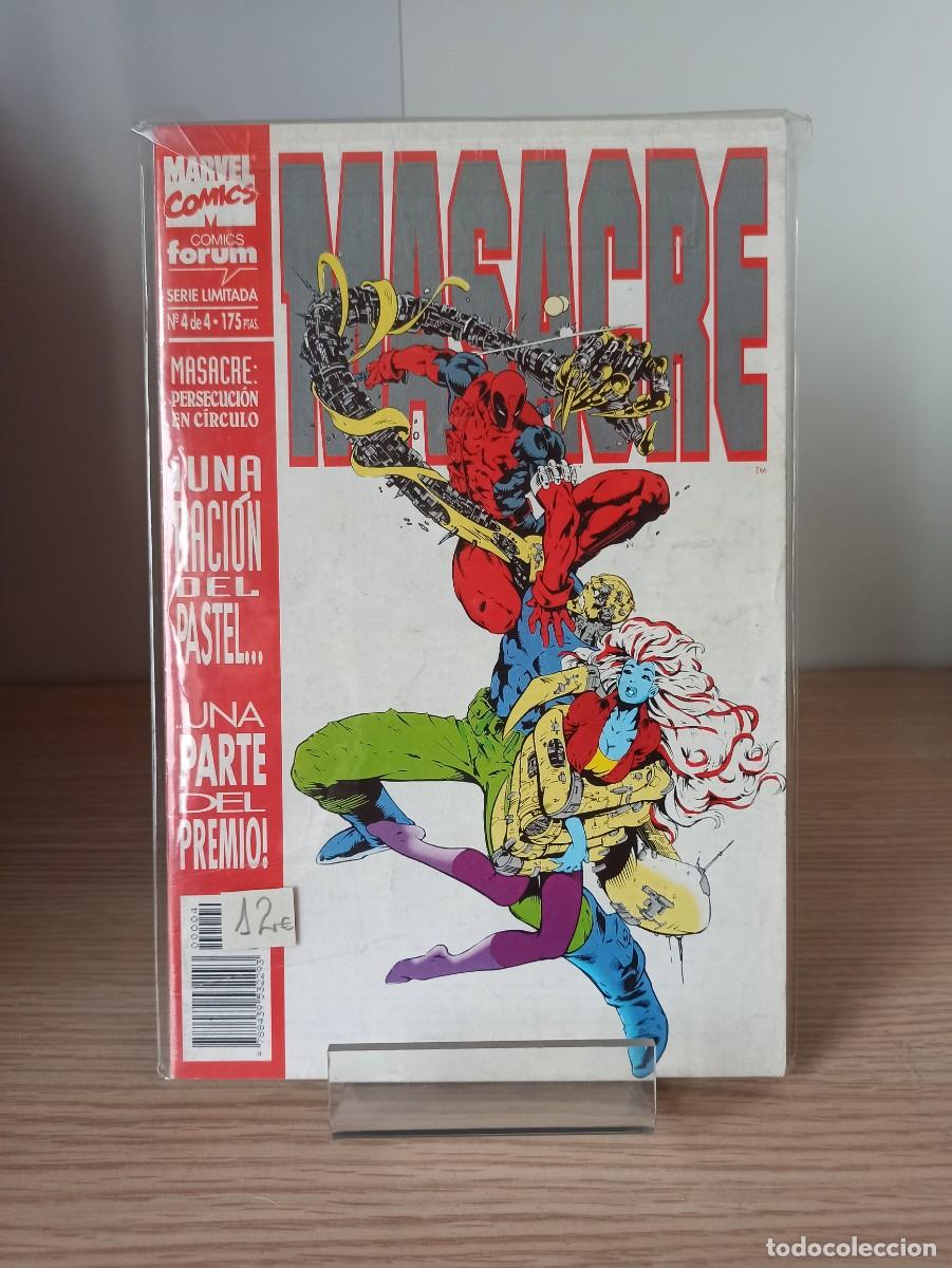 C&oacute;mics: MASACRE (Ed. Comics F&oacute;rum) N&ordm; 1 al 4 (Serie limitada completa) - Foto 1