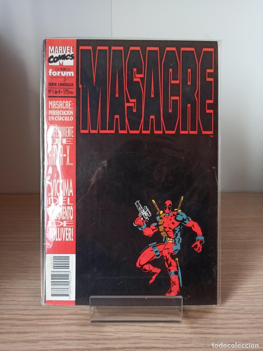 C&oacute;mics: MASACRE (Ed. Comics F&oacute;rum) N&ordm; 1 al 4 (Serie limitada completa) - Foto 2