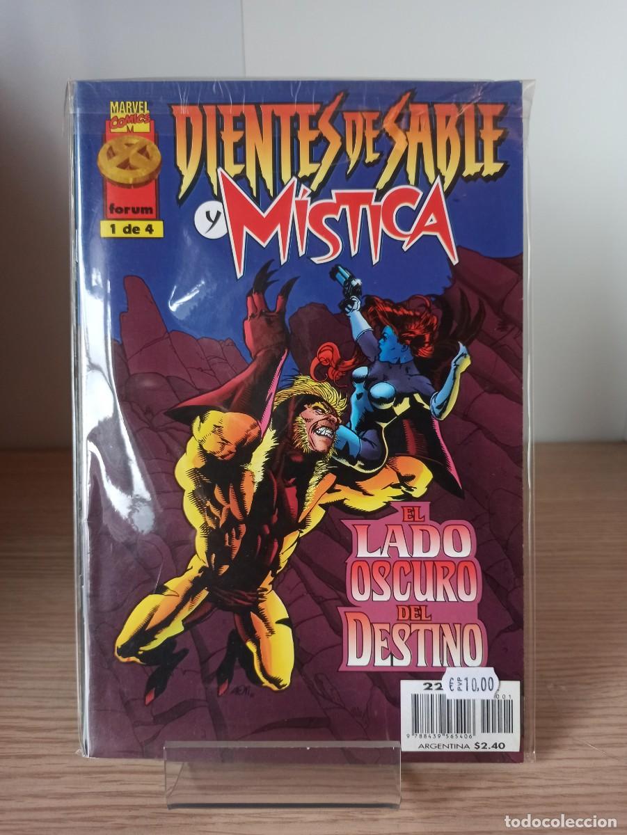 C&oacute;mics: DIENTES DE SABLE Y MISTICA (Ed. Comics Forum) N&ordm; 1 al 4 (Serie limitada completa) - Foto 1