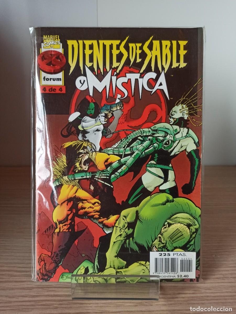 C&oacute;mics: DIENTES DE SABLE Y MISTICA (Ed. Comics Forum) N&ordm; 1 al 4 (Serie limitada completa) - Foto 2