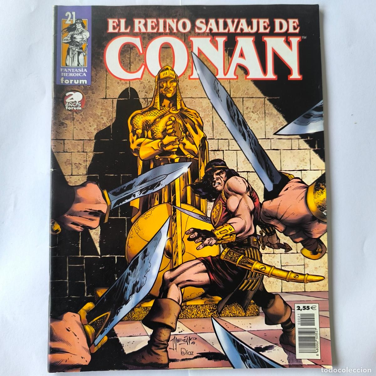 C&oacute;mics: El Reino Salvaje de Conan. N&uacute;m. 21 - Foto 1