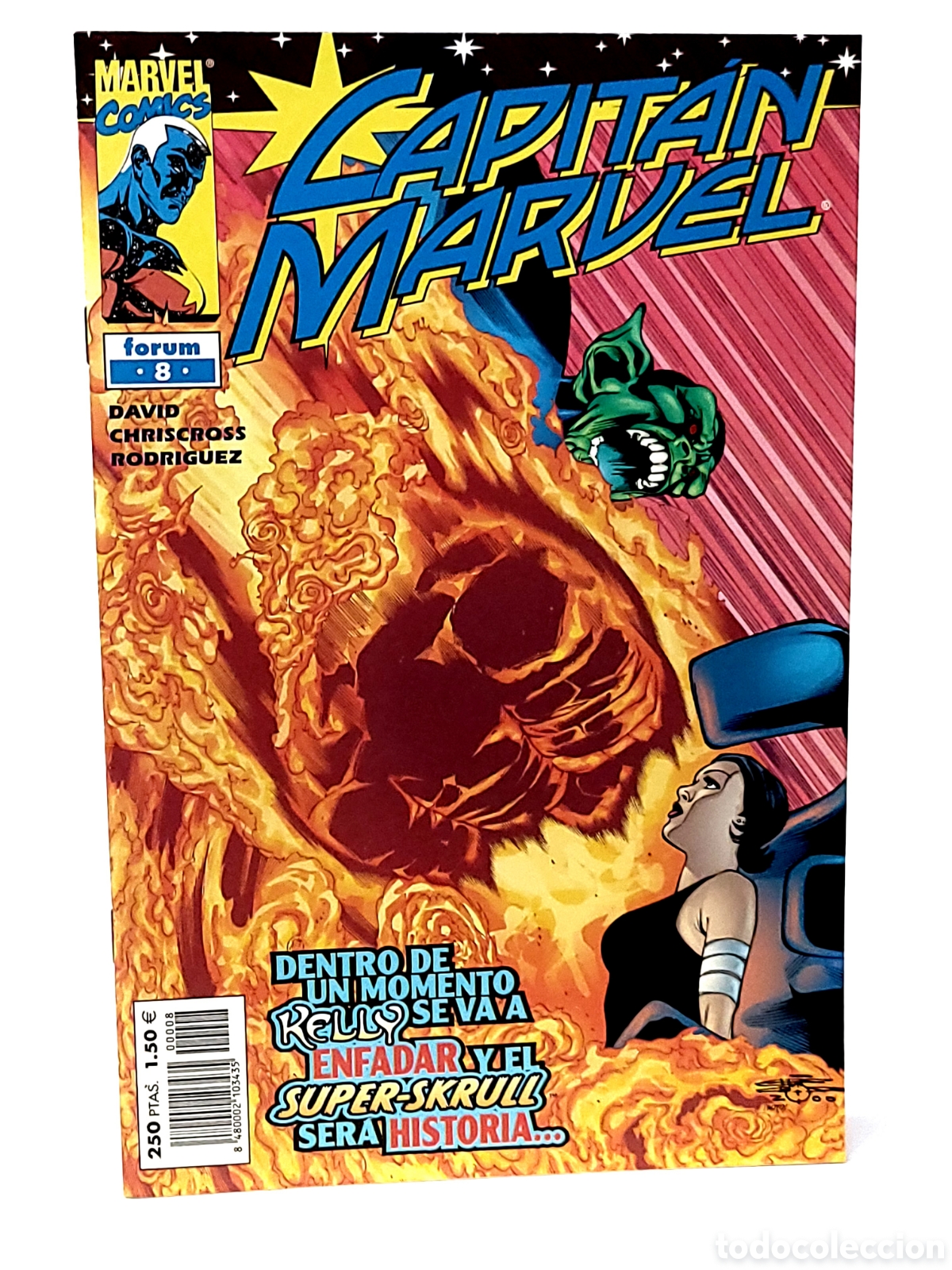 C&oacute;mics: DE KIOSCO CAPITAN MARVEL 8 FORUM COMICS GRAPA - Foto 1