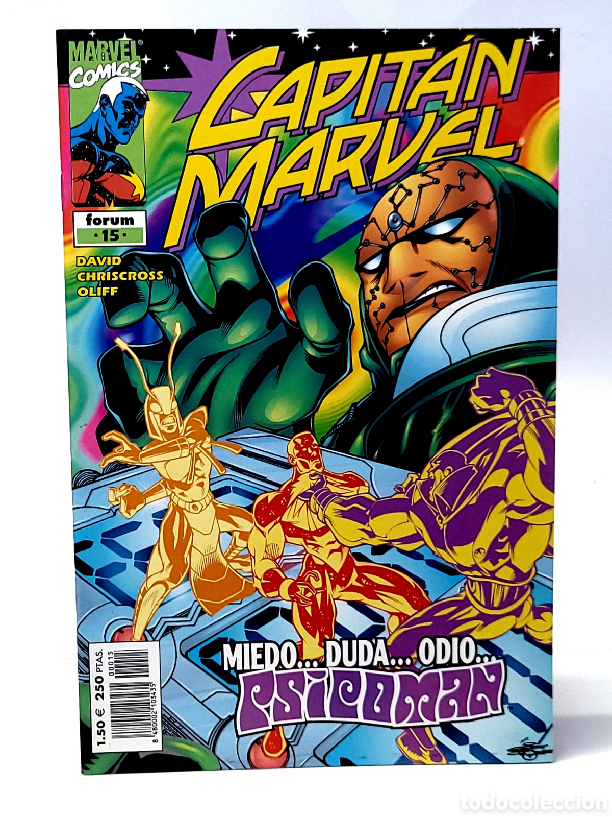 C&oacute;mics: DE KIOSCO CAPITAN MARVEL 15 FORUM COMICS GRAPA - Foto 1