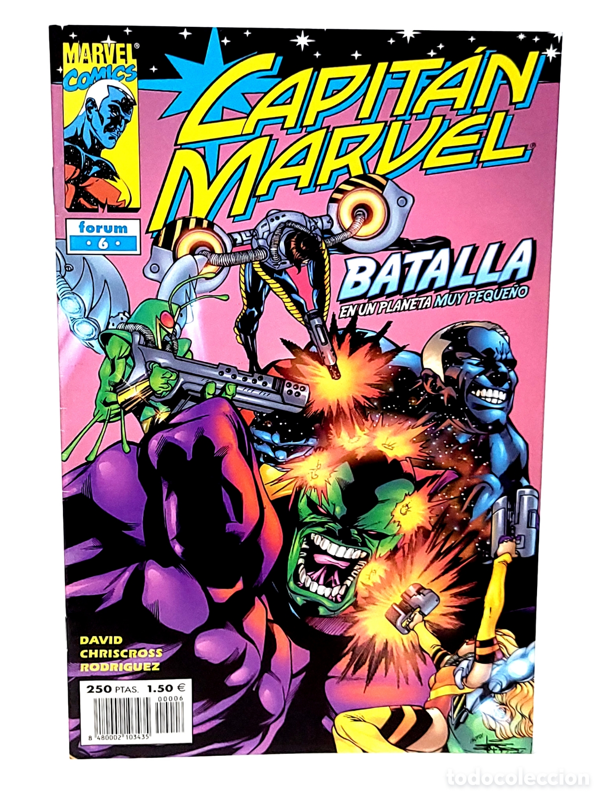 C&oacute;mics: DE KIOSCO CAPITAN MARVEL 6 FORUM COMICS GRAPA - Foto 1