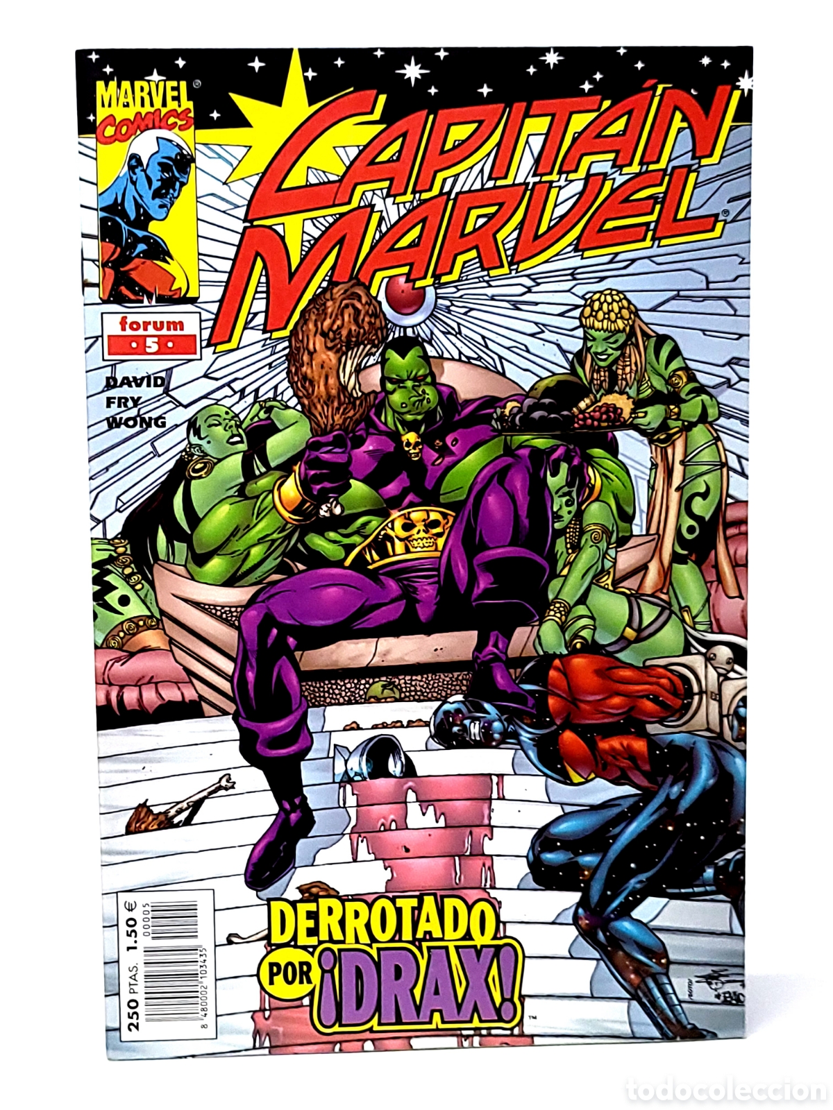 C&oacute;mics: DE KIOSCO CAPITAN MARVEL 5 FORUM COMICS GRAPA - Foto 1