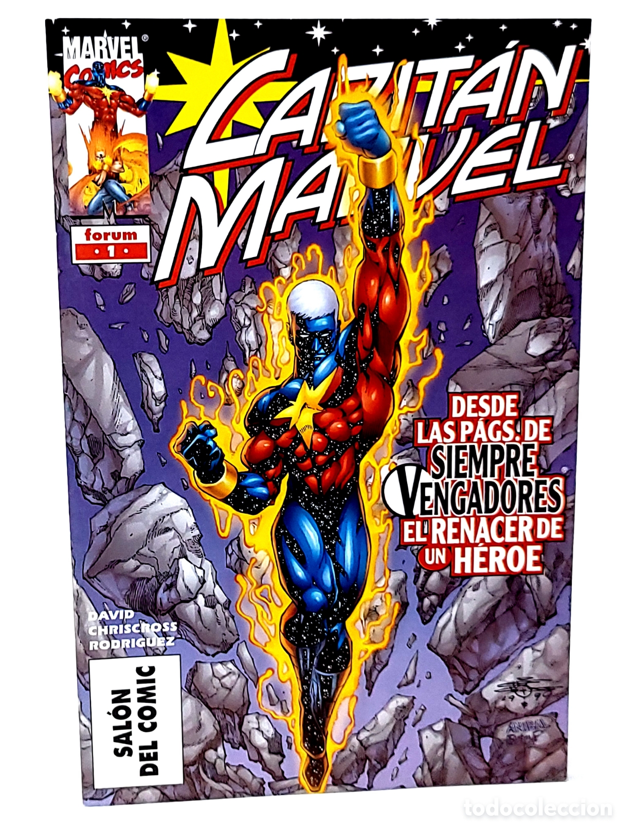 C&oacute;mics: DE KIOSCO CAPITAN MARVEL 1 FORUM COMICS GRAPA - Foto 1