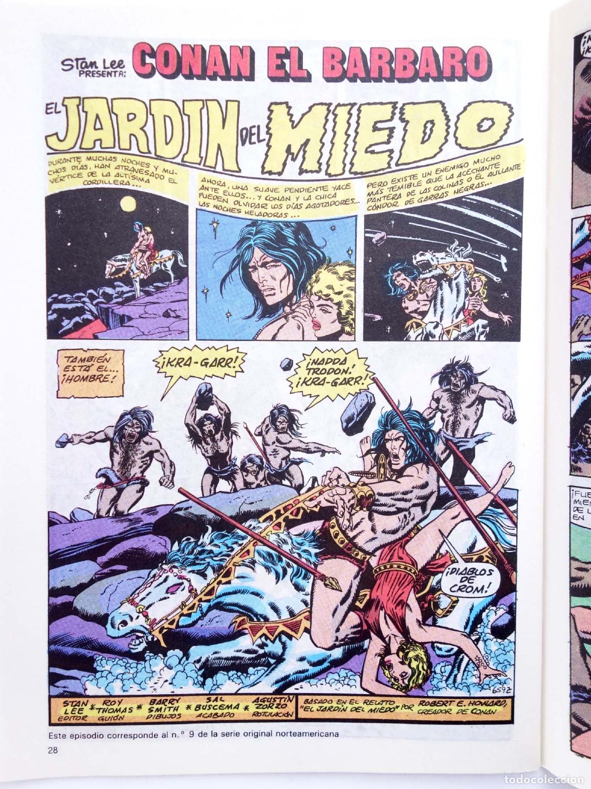 C&oacute;mics: CONAN EL BARBARO 71. LOS GUARDIANES DE LA CRYPTA. Forum, 1985 - Foto 4