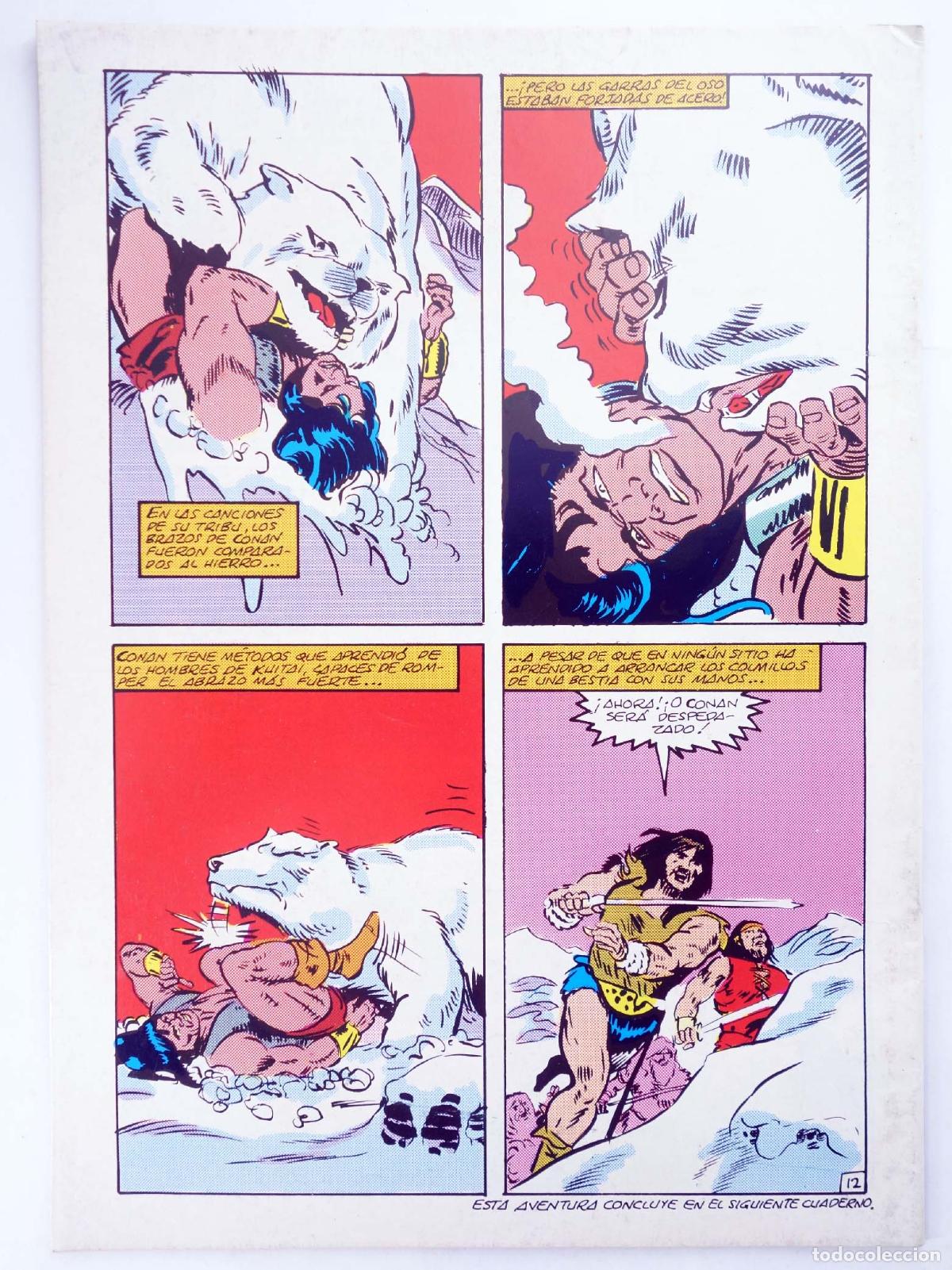C&oacute;mics: CONAN EL BARBARO 51. LA ESPADA Y LA BESTIA. Forum, 1984 - Foto 2