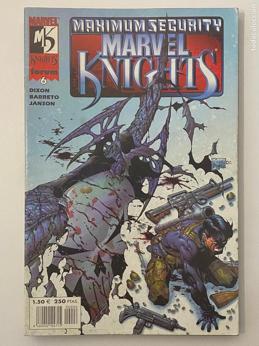 C&oacute;mics: Marvel Knights n&ordm; 6. Crossover Maximum Security. Forum, 2001. - Foto 1